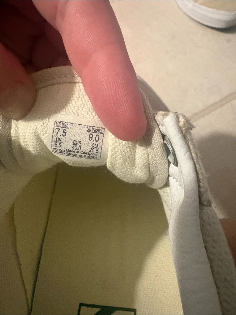 Vans lightweight canvas